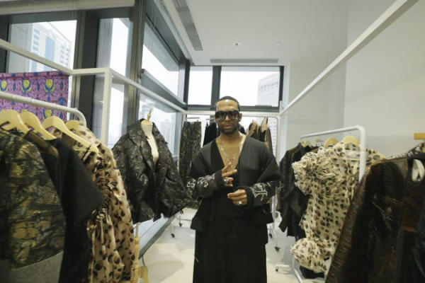 David Tlale Calls China Fashion Journey 'Beautiful' at SHFW 🌟👗 video poster