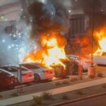 XWG8F7FUBR80G5VMDBGT - 🌍NewspaperAmigo – Your Global News Buddy 🗞️ Las Vegas Tesla Center Fire: Suspected Domestic Terrorism 🔥🚗 video poster