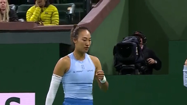 ___Zheng_Qinwen_Smashes_into_Indian_Wells_Round_of_16___