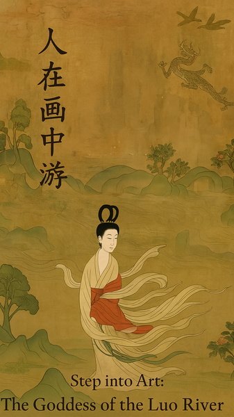 0SC2LS3OW69CZ2C1K3PK - 🌍NewspaperAmigo – Your Global News Buddy 🗞️ Classic Chinese Art Meets AI: Ancient Goddess Springs to Life 🎨✨ video poster