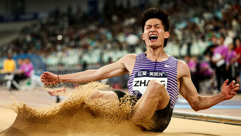 Star Power in Xiamen: Zhang Mingkun Leaps to Diamond League Glory π
Star Power in Xiamen: Zhang Mingkun Leaps to Diamond League Glory π