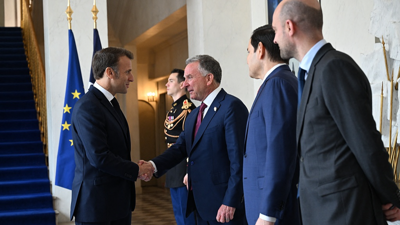 Historic U.S.-Ukraine-Europe Talks Kick Off in Paris 🌍✌️