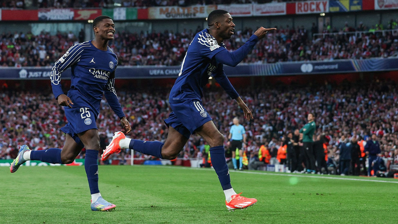 🔥 Dembele Fires PSG to First-Leg Win Over Arsenal in UCL Semis! ⚽