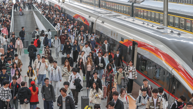 China’s Railway Network Braces for 144M May Day Travelers 🚄