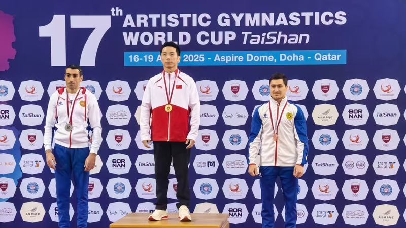 7PESL1YPPLPGOYO8KW7D - 🌍NewspaperAmigo – Your Global News Buddy 🗞️ 🌟 You Hao Rings in Gold at Gymnastics World Cup! 🌍