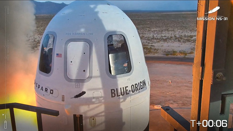 🚀 Katy Perry & All-Female Crew Blast Off With Blue Origin!