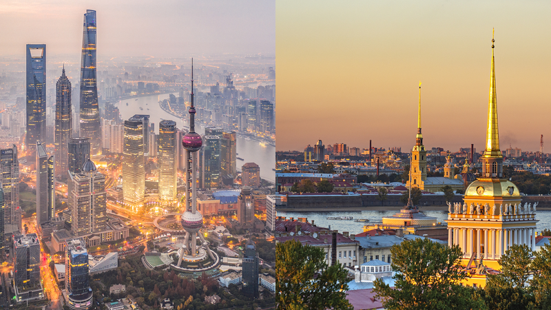Shanghai & St. Petersburg: Sister Cities Bridging Continents ๐โจ Shanghai & St. Petersburg: Sister Cities Bridging Continents ๐โจ