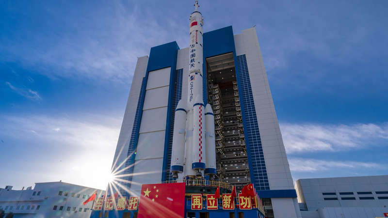 F54HZ8078T3YGVMM97SG - 🌍NewspaperAmigo – Your Global News Buddy 🗞️ 🚀 China's Shenzhou-20 Crewed Mission Blasts Off April 24! video poster