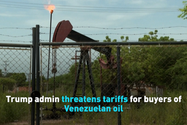 Trump Admin Slaps New Sanctions on Venezuelan Oil Sector 🛢️💥 Trump Admin Slaps New Sanctions on Venezuelan Oil Sector 🛢️💥 video poster
