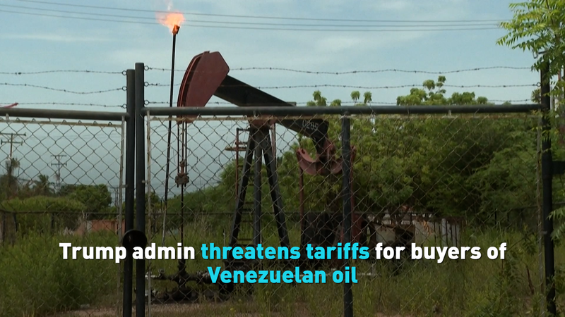 Trump Admin Slaps New Sanctions on Venezuelan Oil Sector 🛢️💥 video poster