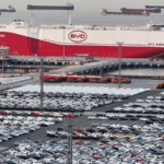 HA7H3T9CDCB0HX7UVUOT - 🌍NewspaperAmigo – Your Global News Buddy 🗞️ 🌊 China’s BYD Launches World’s Largest Car Carrier on Maiden Voyage! 🚢