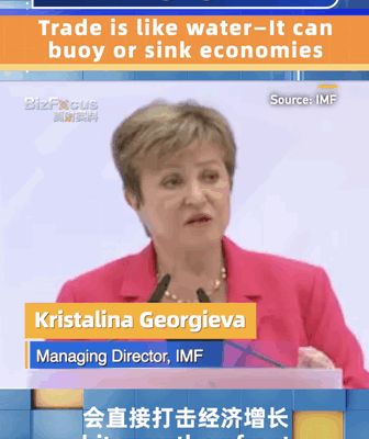 ππ IMF Chief: Rising Trade Walls Threaten Global Growth ππ IMF Chief: Rising Trade Walls Threaten Global Growth video poster