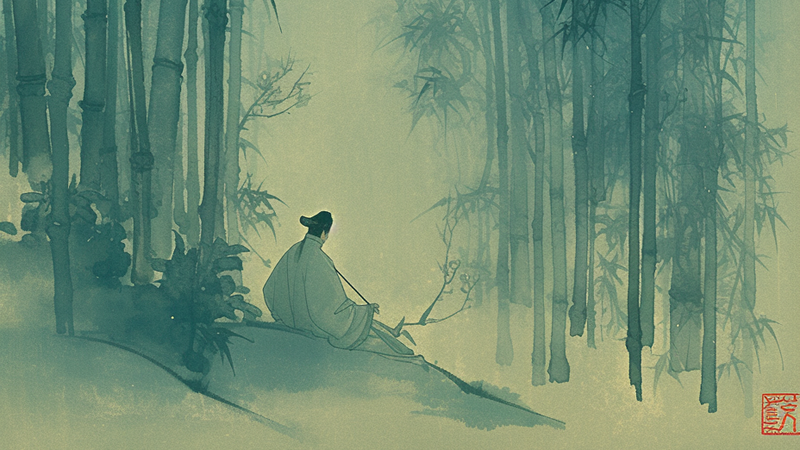 Ancient Poetry Meets Modern Vibes: Wang Wei’s Moonlit Melody Still Resonates 🌕🎶