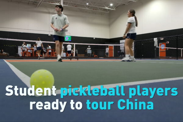 U.S. Students Serve Up Pickleball Diplomacy in China Tour 🇨🇳🎾 video poster