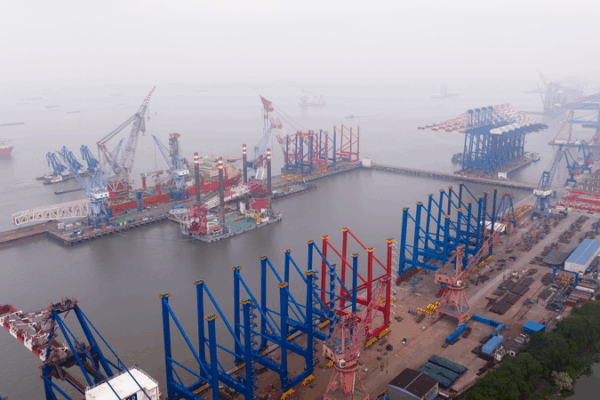 China Launches World’s Largest Eco-Friendly Mega Ship ๐๐ข China Launches World's Largest Eco-Friendly Mega Ship ๐๐ข