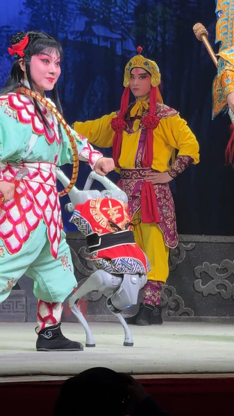 Mythical Dog Meets Robot Tech in Chinese Opera 🎭🤖 video poster