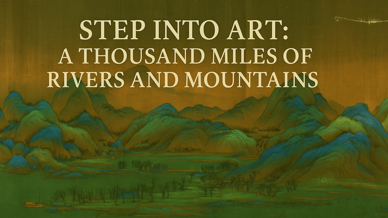🎨 Ancient Masterpiece Meets AI: ‘A Thousand Miles of Rivers and Mountains’ Comes Alive! 🎨 Ancient Masterpiece Meets AI: ‘A Thousand Miles of Rivers and Mountains’ Comes Alive! video poster