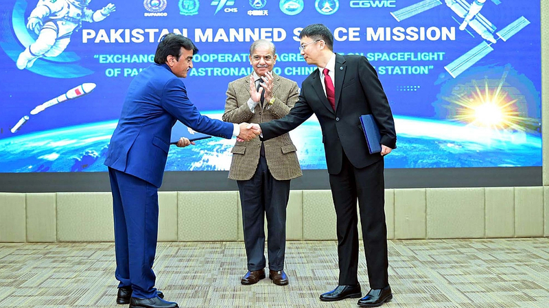 QJDY1ZOGHY4P9YKOQPIF - 🌍NewspaperAmigo – Your Global News Buddy 🗞️ Pakistan’s First Astronaut to Train for Historic China Space Station Mission 🚀