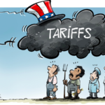 RQB15R2TMS4ISNXC1XHQ - 🌍NewspaperAmigo – Your Global News Buddy 🗞️ Trump’s Tariff Turmoil Sparks Global Trade Tensions 🌍⚖️📉