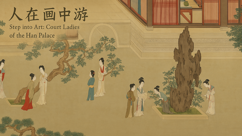 T3QYV92DXOU7BVQOBJWF - 🌍NewspaperAmigo – Your Global News Buddy 🗞️ Step into Ancient Elegance: The Timeless Beauty of Han Palace Court Ladies 🏯🎨 video poster