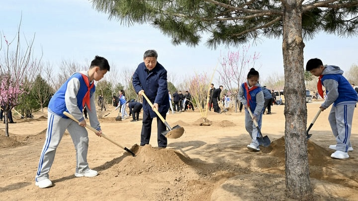 🌱 Xi Urges Unity for 'Beautiful China' Green Vision video poster