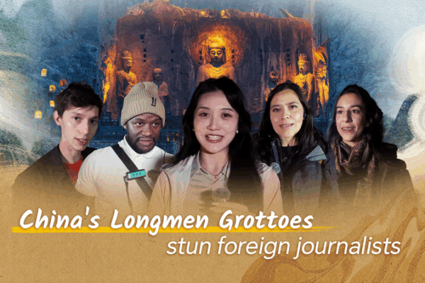 🇨🇳 Longmen Grottoes WOW Foreign Journalists with Ancient Artistry 🌟 video poster