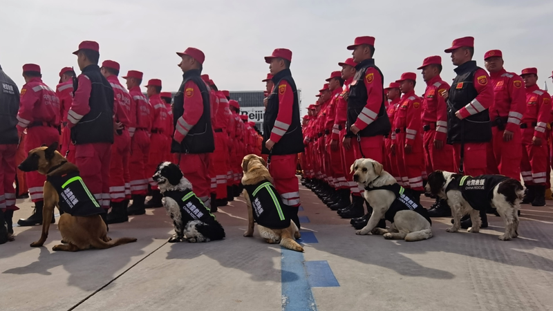 🇨🇳 Heroes Return! Chinese Rescuers Wrap Up Myanmar Quake Mission 🚨 video poster