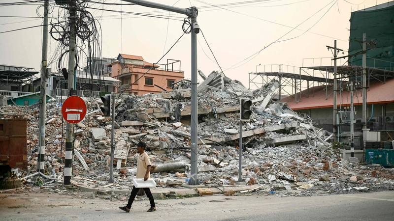 UZV1MTGO1ESTICG1LMAO - 🌍NewspaperAmigo – Your Global News Buddy 🗞️ 🇨🇳🤝🇲🇲 Chinese Rescuers Provide Critical Aid in Myanmar Earthquake Zone 🌍🚑