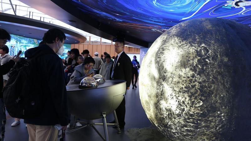 China Wows Expo 2025 with Lunar Soil & Deep-Tech Displays 🌕🚀