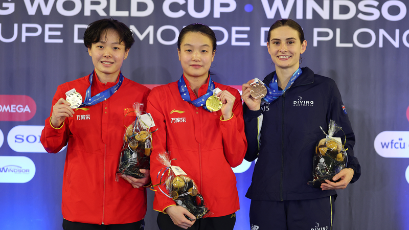 Chen Jia Dives to Gold in Thrilling World Cup Showdown 🥇💧