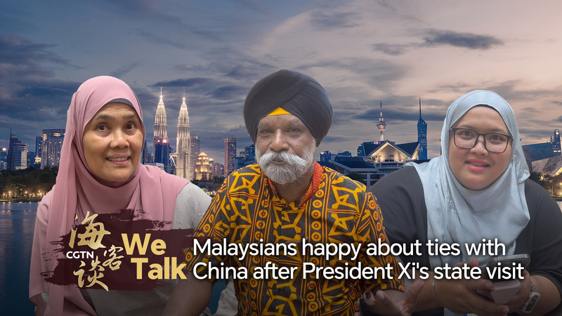 Malaysians Cheer Stronger Ties with China Following Xi’s Visit 🌏🤝 video poster