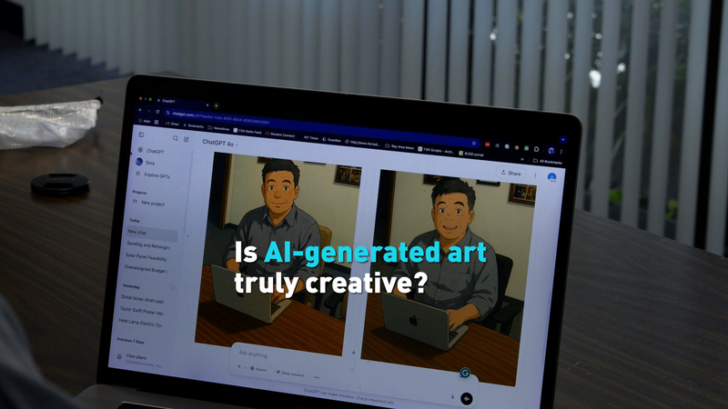 AI Art Debate: Creativity or Copycat? 🎨🤖 AI Art Debate: Creativity or Copycat? 🎨🤖 video poster