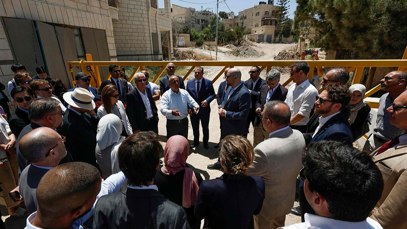 Israeli Troops Fire Warning Shots at EU Diplomats in West Bank 🌍✈️ Israeli Troops Fire Warning Shots at EU Diplomats in West Bank 🌍✈️