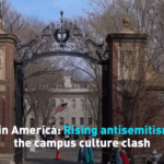 04XI9LLMPVSAYHWC4DFP - 🌍NewspaperAmigo – Your Global News Buddy 🗞️ Campus Clash: Antisemitism Surge Amid Gaza War Tensions 🌍✊ video poster