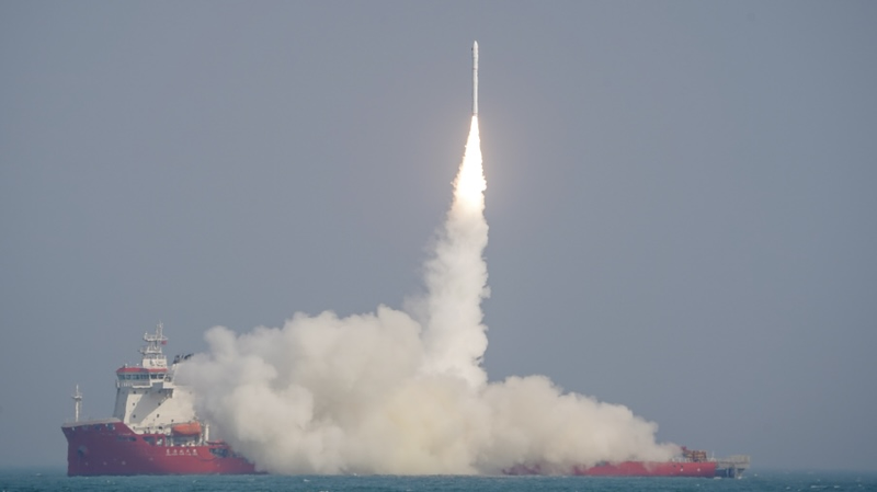 China’s CERES-1 Rocket Launches IoT Satellites from Sea 🌊🛰️
