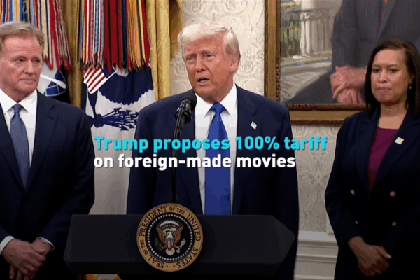 Trump Proposes 100% Tariffs on Foreign Films โ Whatโs Next? Trump Proposes 100% Tariffs on Foreign Films โ Whatโs Next? video poster
