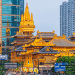 A4YKPD8YV22IYS2823UN - 🌍NewspaperAmigo – Your Global News Buddy 🗞️ Shanghai’s Jing'an Temple Lights Up the Night 🌟🏯