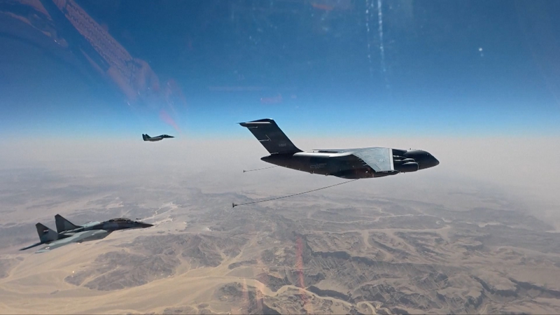 China and Egypt Complete First Joint Air Force Training ✈️🤝 video poster