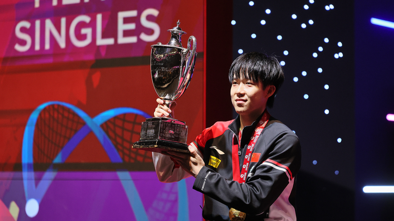Wang Chuqin Crowned World Table Tennis Champion 🏓🎉