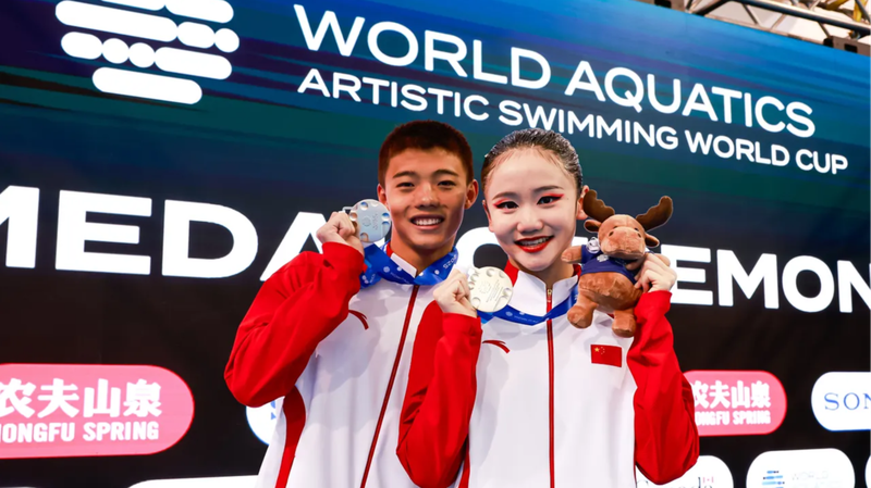 Chinaβs Artistic Swimmers Shine with Double Silver Wins at World Cup ππ
Chinaβs Artistic Swimmers Shine with Double Silver Wins at World Cup ππ