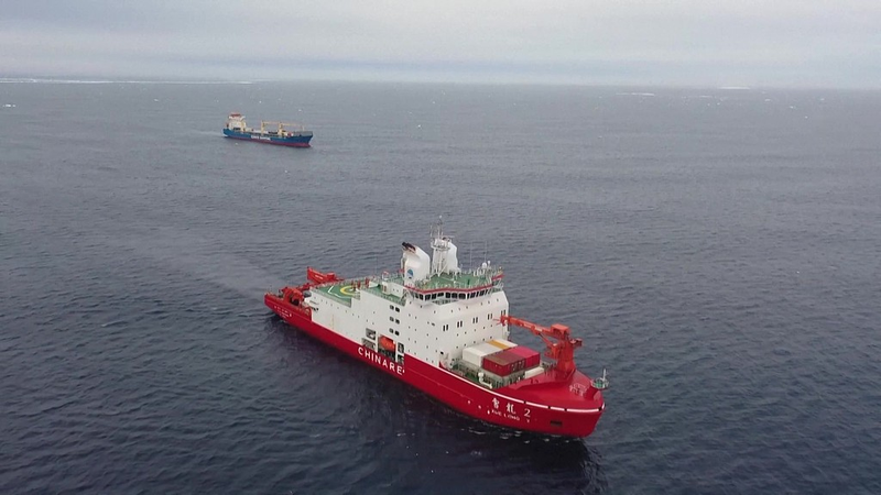 China’s Xuelong-2 Smashes Antarctic Records 🚢❄️ China's Xuelong-2 Smashes Antarctic Records 🚢❄️