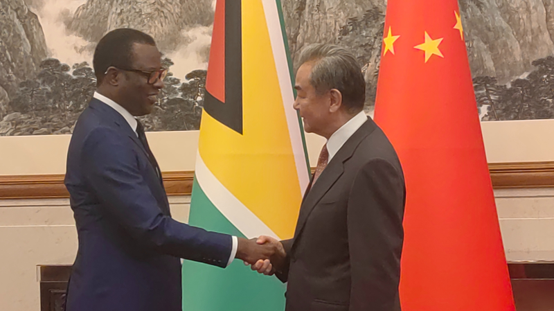 China and Guyana Strengthen Diplomatic Ties in Beijing Meeting China_and_Guyana_Strengthen_Diplomatic_Ties_in_Beijing_Meeting