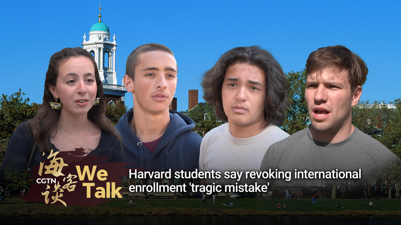 Harvard Students Slam Trump’s International Enrollment Ban as ‘Tragic Mistake’ 🌍✖️🎓 Harvard Students Slam Trump’s International Enrollment Ban as ‘Tragic Mistake’ 🌍✖️🎓 video poster