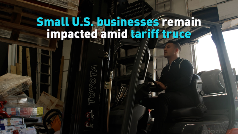 U.S. Small Biz Still Strained by China Tariff Uncertainty ππΌ U.S. Small Biz Still Strained by China Tariff Uncertainty ππΌ video poster