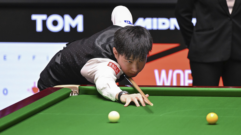 🌟 Zhao Xintong Snookers His Way to First World Semis! 🎱 🌟 Zhao Xintong Snookers His Way to First World Semis! 🎱