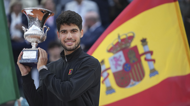 Alcaraz Triumphs in Rome, Eyes Roland-Garros Defense ๐พ๐ฅ Alcaraz Triumphs in Rome, Eyes Roland-Garros Defense ๐พ๐ฅ
