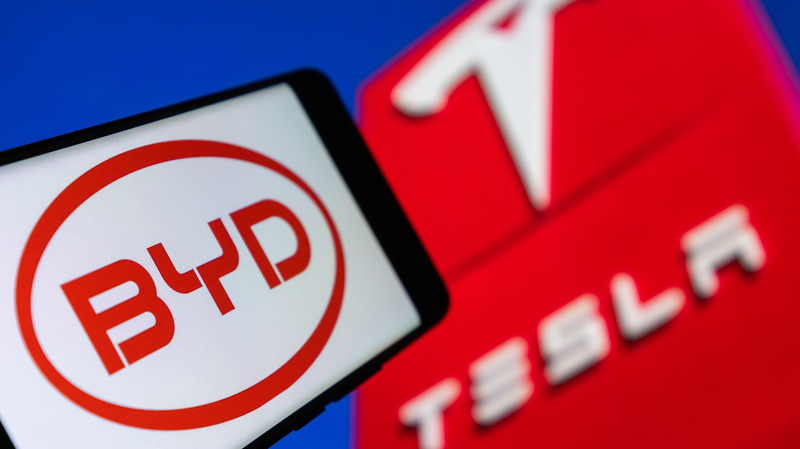 BYD Zooms Past Tesla in Europe’s EV Race 🚗⚡ BYD Zooms Past Tesla in Europe's EV Race 🚗⚡