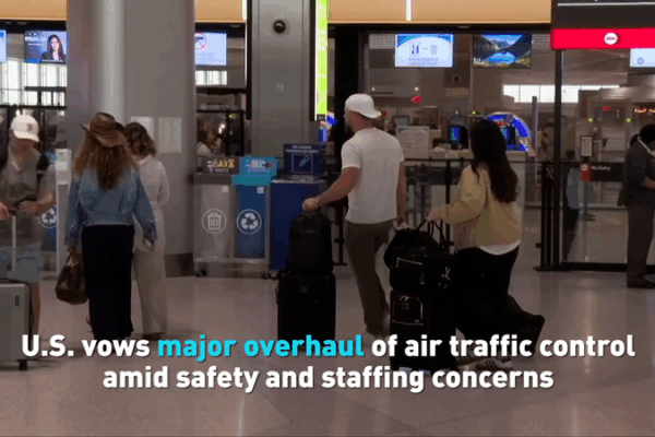 U.S. Announces Major Air Traffic Control Overhaul ✈️🔧 U.S. Announces Major Air Traffic Control Overhaul ✈️🔧 video poster