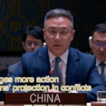 China Calls for Global Push to Protect War Zone Civilians 🌍✊ video poster