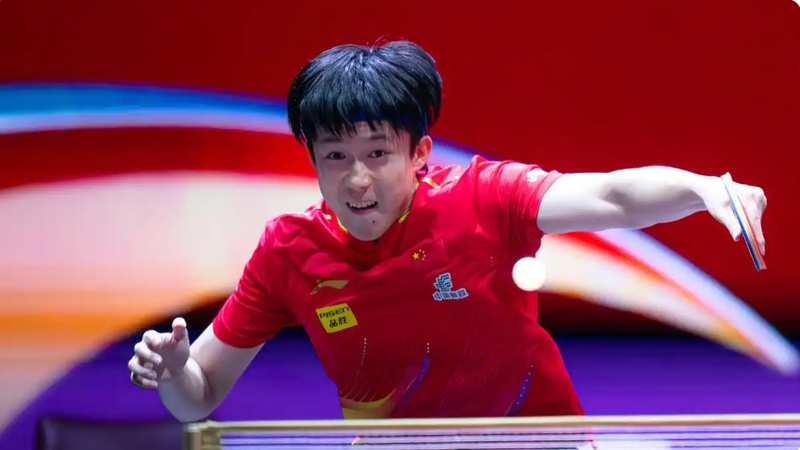 Wang Chuqin Dominates at World Table Tennis Championships ๐โจ Wang Chuqin Dominates at World Table Tennis Championships ๐โจ